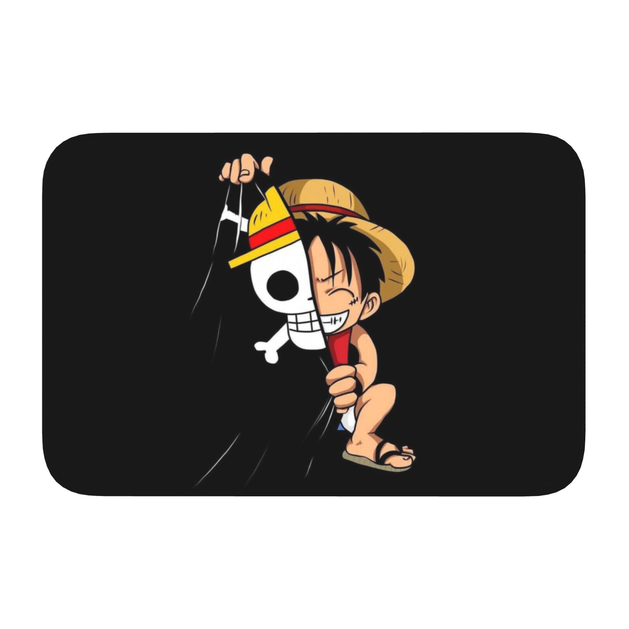 

Anime One P-Pieces Floor Door Kitchen Bathroom Mat Anti-Slip Indoor Doormat Garage Living Room Entrance Rug Carpet Footpad 60cm x 90cm
