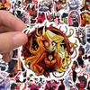 10 30 50 100ks Helluva Boss Anime Samolepky Cool Kreslené Nálepky Hračka DIY Poznámkový blok Zavazadla Telefon Kolo Graffiti Samolepka Dekorace