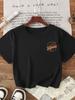 Overstimulated Moms Club Women's Tee - Funny Mom Life Graphic, Casual Black Oversized Top  women clothes tops y2k top