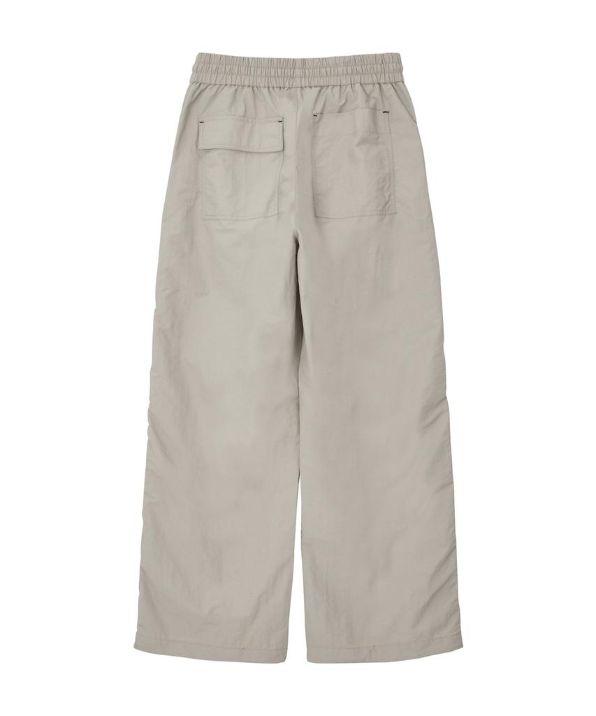 Biteoseljeu Base Zipper Nylon Pants - Beige