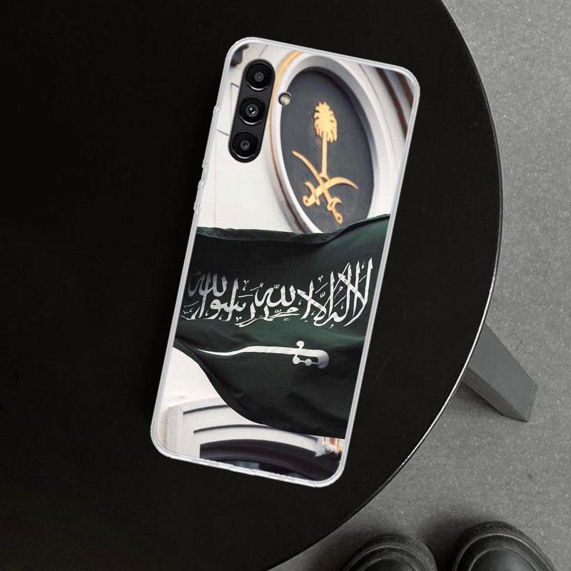 Kingdom Of Saudi Arabia Flag Phone Case Cover for Samsung Galaxy A17 A16 A26 A36 A56 A57 A37 A15 A25 A35 A55 A14 A24 A34 A54 A13