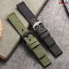 Canvas Watch Band 20mm 22mm 22mm Bracelet for Seiko Army Green Military Sports Strap for Men Women Wristband Belt Accessories