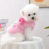 Puppy Clothes Thickened Warm Dudu Lamb Wool Vest Piglet Jacket Suitable for Cats Can Be Towed Vest