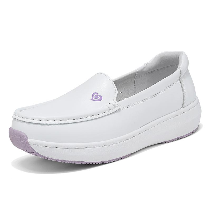 Spring and Autumn new nurse shoes women s soft-soled breathable deodorant not tired feet non-slip versatile thick-soled medical work shoes 34