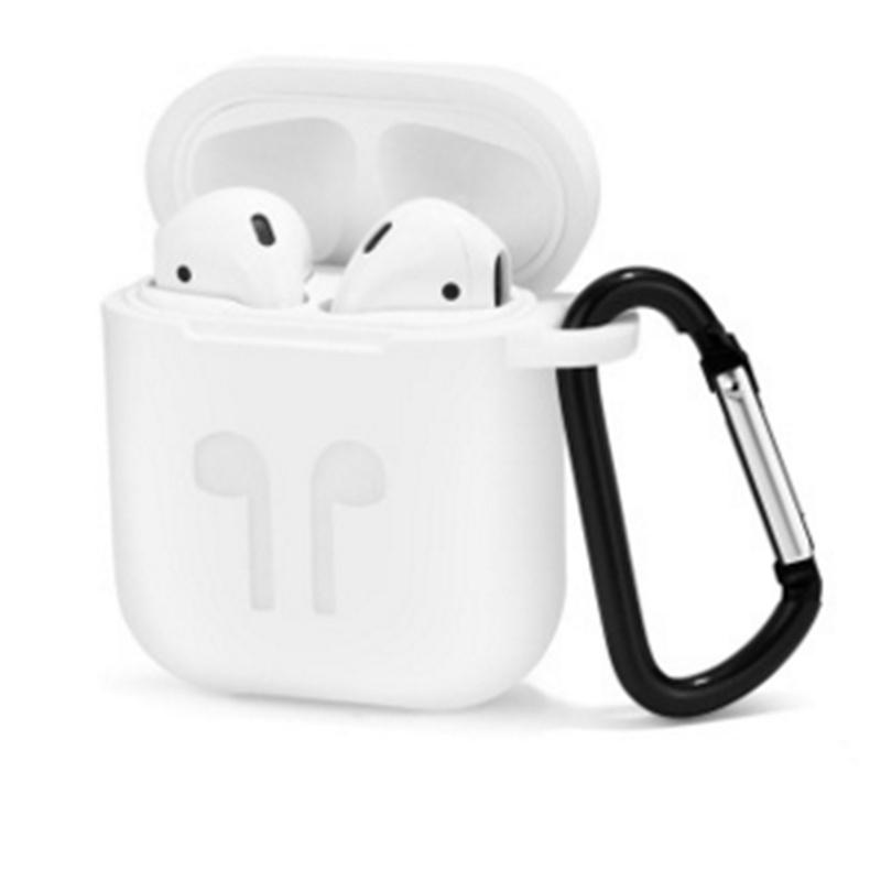 Shockproof Apple Airpods Case Cover Skin With Antilost Strap And Charging Compatibility