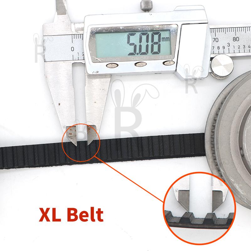67L to 244L L Timing Belt L Type Timing Pulley Belt Packaging Machine Film Pulling L Rubber Belt CNC Industrial Machinery L Belt