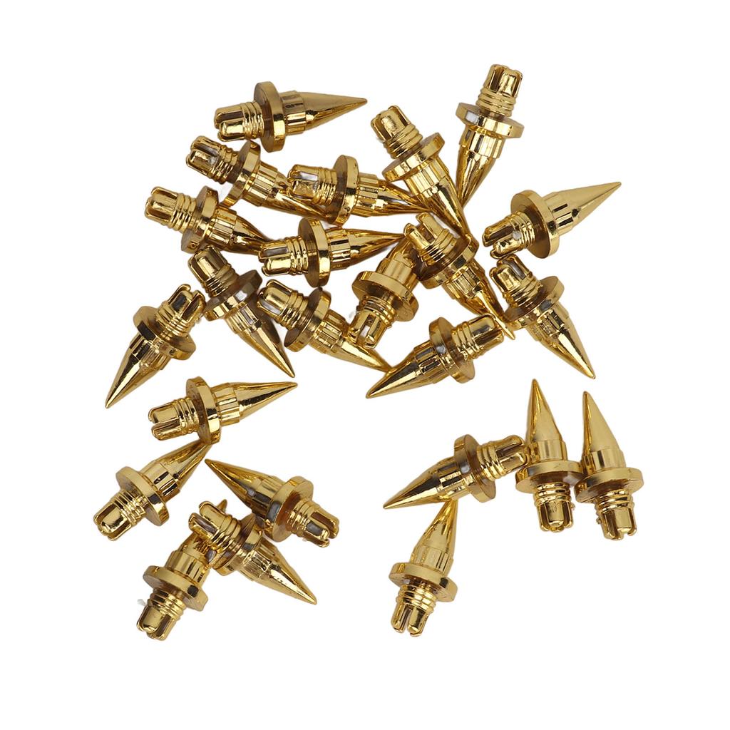 25Pcs Wheel   Rivet Nut Stylish Look Easy Installation Spike Wheel   Lip Rivet Nut for Wheels with Plastic Faux Rivets