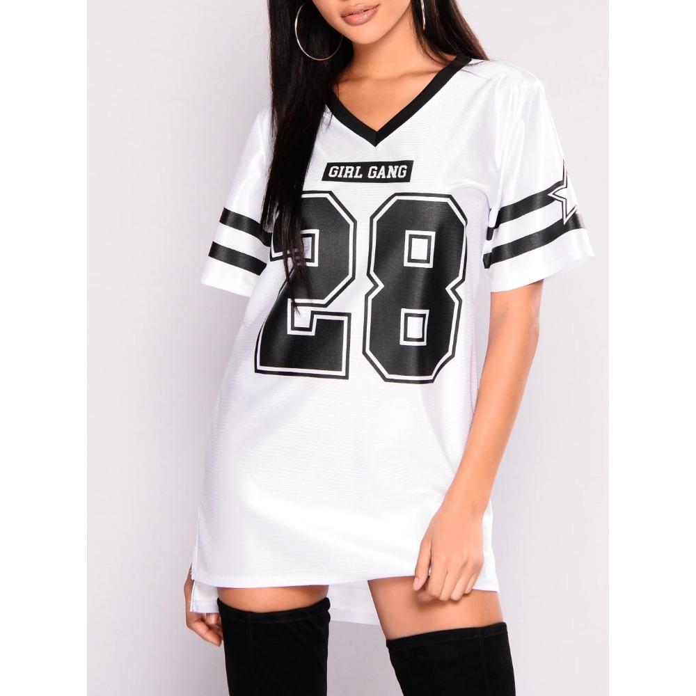 

Printed women s T-shirts, loose-fitting everyday tops, women s V-neck T-shirts, casual wear 5XL