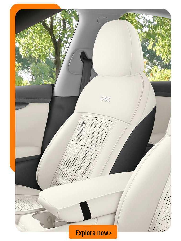 ZEEKR LS6 Seat Covers: New Perforated Leather Cushions for 2023/26 Models