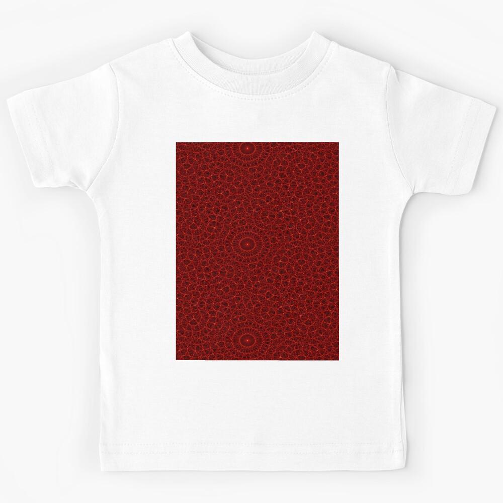 Red pattern Kids T-Shirt 120