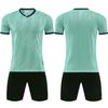 Cross-border Spot 2026 High-end Football Training Clothes, Children's Short-sleeved Summer Competition Clothes, Double-sided Pocket Football Clothes.