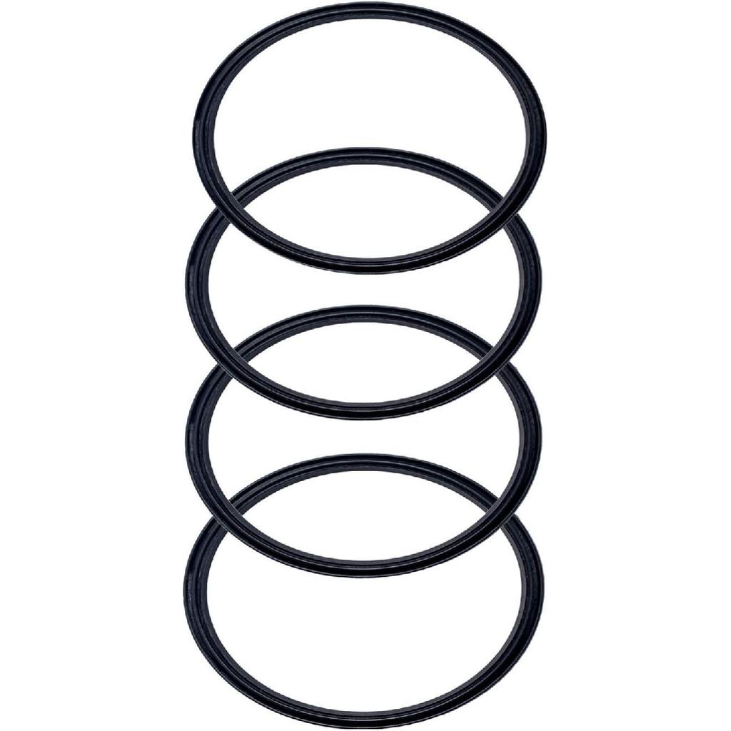 3 Pack - 20 & 10 Oz Replacement Rubber Lid Rings, 3.3 Inch Diameter Gasket Seals, White Lid Gasket Rings for Ulated Stainless Steel Tumbler Fits Yti,