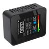 5 v 1 Monitor kvality vzduchu LCD barevný displej CO2 TVOC HCHO Teplota Vlhkost Multifunkční Vzduch
