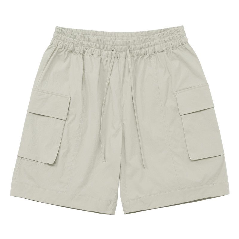 

Bodydream Three-Proof Outdoor Woven Shorts Men s Summer Cargo Pants Sports Casual Loose Quarter Pants Trendy Bean Green S