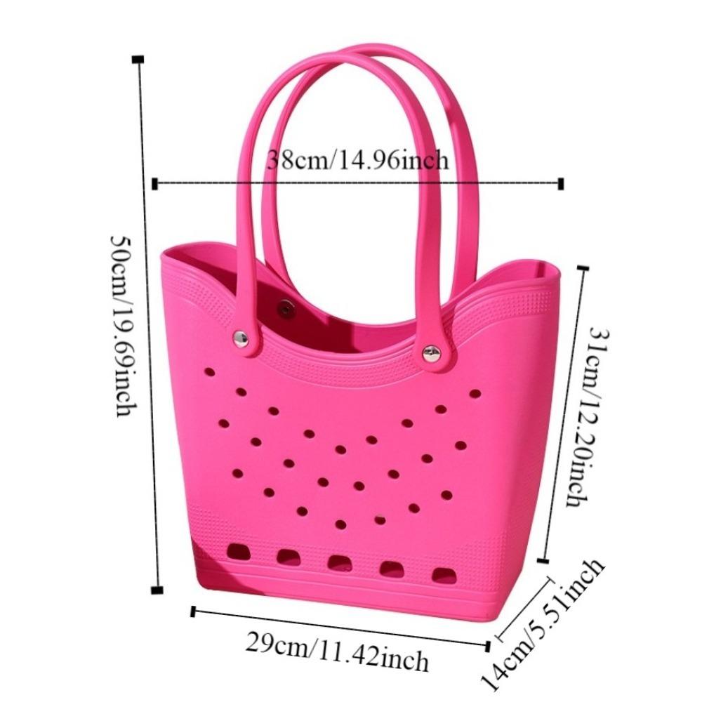 Large Capacity Women Fashion Handbag Waterproof Outdoor Tote Bag Beach Storage Bag Camping