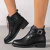 Women's Fashion Mid-Calf Boots with In British