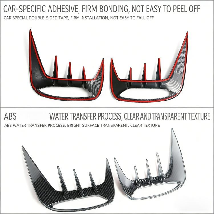 Stylish ABS Cover Enhancements for Fende/Fog Lights Boosting Appearance Protective Cover Decoratove Case for MG3 2025