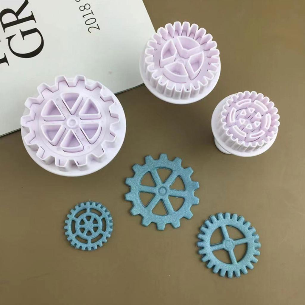 Biscuit Cookie Cutter Pastry Plunger 3D Stamp Die Fondant Cake Decorating Tools