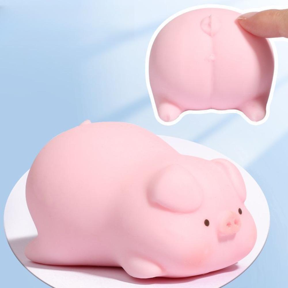 Schattig Schattig Langzaam Terugverend Knijp Speeltje voor Dagelijkse Stress & Stemming Ontspanning roze