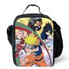 NARUTO Cartoon Anime Children's Picnic Bag,Kids Insulated Cooler Lunch Bags Cute Portable Lightweight,For Boys & Girls Age 4-10