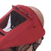 Baby Stroller Awning Universal Sunscreen Canopy Pushchairs Sun Shade UV Protection Rainproof Accessories Wine Red