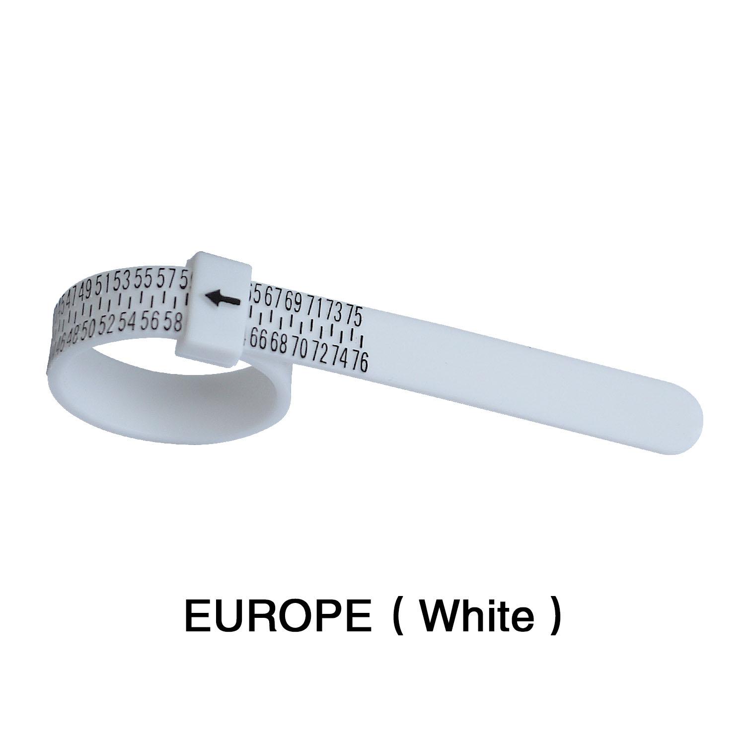 

10 шт., измерительный набор для измерения размера кольца, многоразовый измерительный прибор для измерения размера пальца, инструменты для измерения размеров ювелирных изделий США/Великобритания/JP/EUR