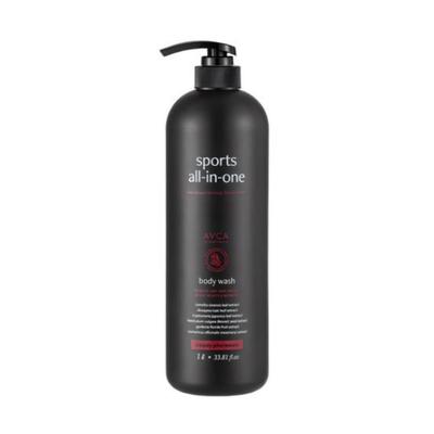 Sports All-in-One Perfumed Body Wash Woody Pheromone Scent, 1L