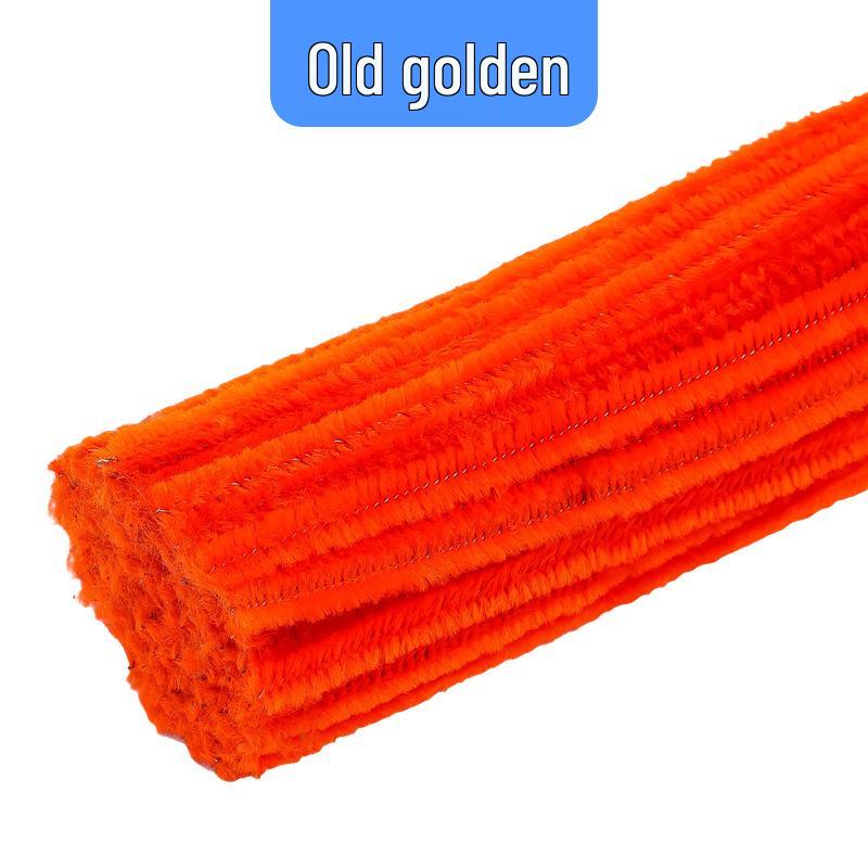 Handmade DIY Chenille Stem Fluff Flower Headband Ornament Material