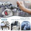 Outdoor Faucet Cover Foam Insulated Freeze Protection Tap Cover Winter Anti Freeze Waterproof Faucet Protector