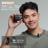 Ulanzi A200 Wireless Lavalier 100M Transmission Noise Battery Instant Automatic Sound Charging Case Mini Microphone for Suitable for Live Black White