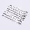 10pcs/lot Stainless Steel Extended Extension Chain Lobster Clasps Connector For Jewelry Making Findings DIY Bracelet Necklace
