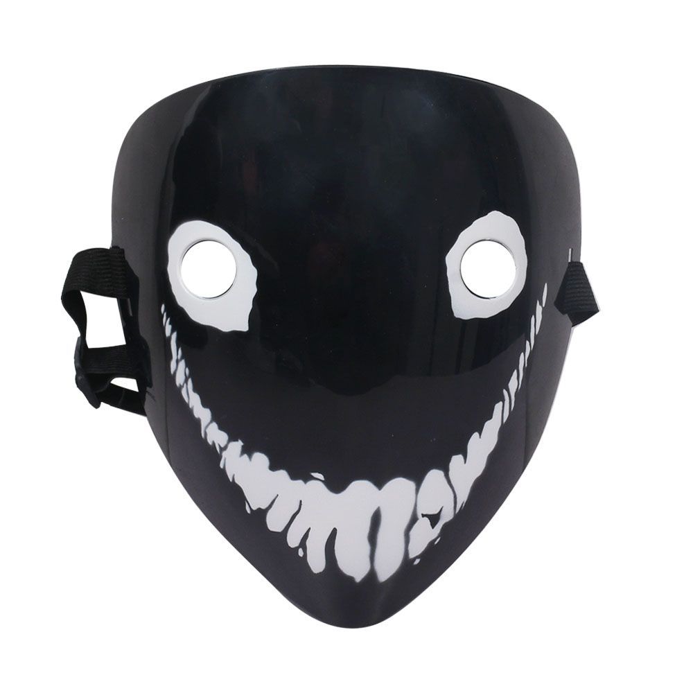Horror The Backrooms Smiler Cosplay Mask Adult Creepy Smiling Face Mask Scary Helmet Halloween Costume Accessory Prop