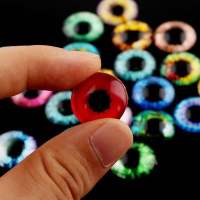 20Pcs 10MM/16MM/20MM Hot Animal Accessories Time Gem Eyeballs DIY Crafts Glass Dolls Eyes