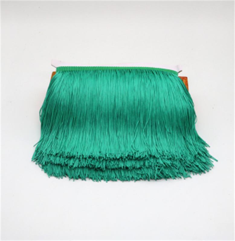 1 yards Long Fringe Lace Tassel Polyester Lace Trim Ribbon Latin dance skirt curtain fringes for sewing DIY Accessories tassle