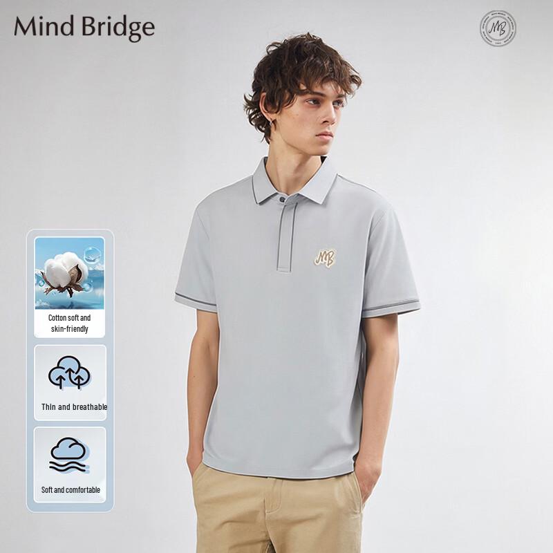 

Mind Bridge Men s Soft Lightweight Polo Shirt 3XL