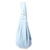 Pet Shoulder Bag Polyester Handsfree Soft Strap Dog Sling Carrier Bag with Safety Hook for Outdoor