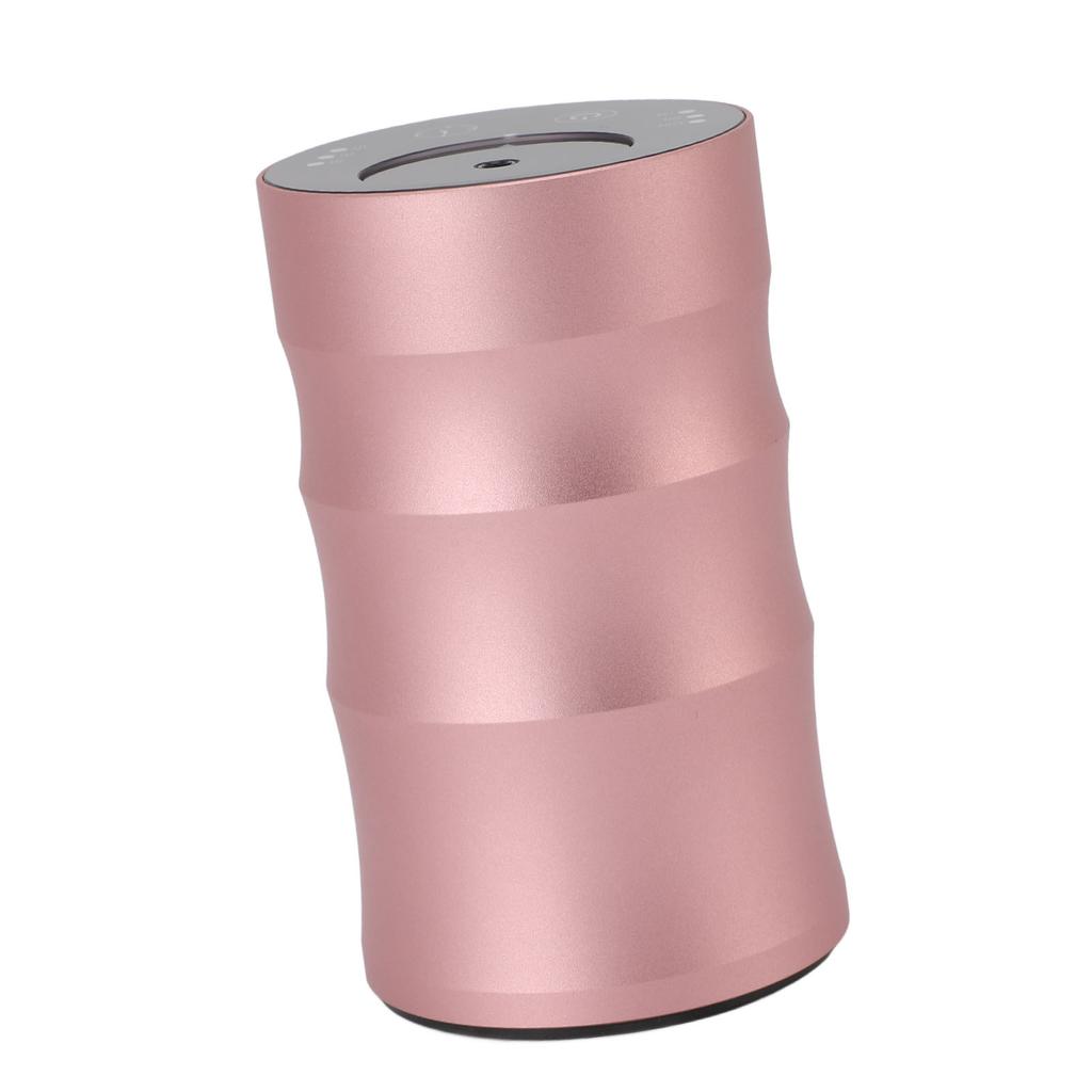 Essential Oil Diffuser Waterless Aluminum Alloy Portable Smart Timing Low Noise Leak Proof Scent Diffuser Car Aromatherapy Machine