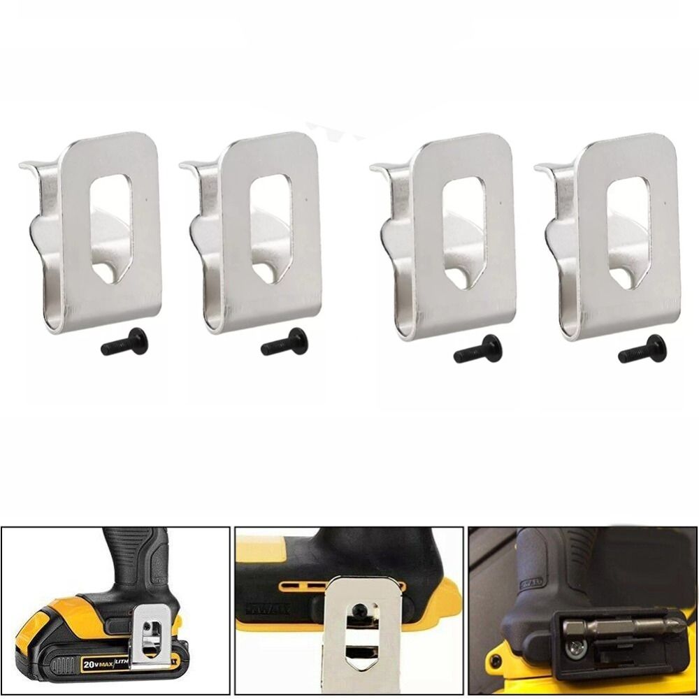 Heavy Duty Storage Hooks Stainless Steel Belt Clip Hooks Waterproof Power Tool Hangers  Household