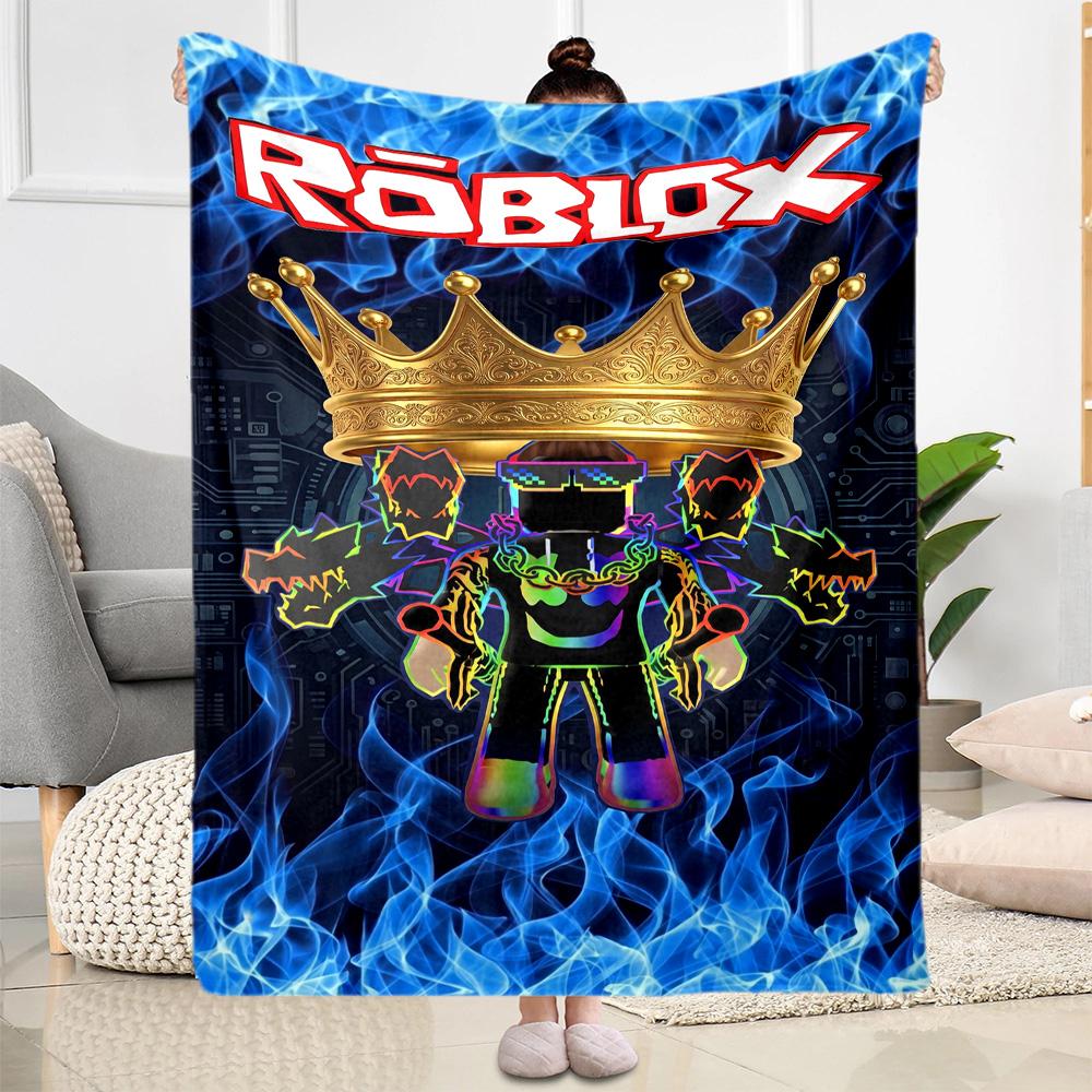 Roblox 167 Blanket Ultra-Soft Great for Picnics Livingroom Seaside for All Occasions Stylish Decor Gift for Travel Home Birthdays