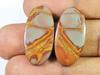 24Cts. Natural Noreena Jasper (13mm X 27mm Each) Oval Cabochon Match Pair SK-2716