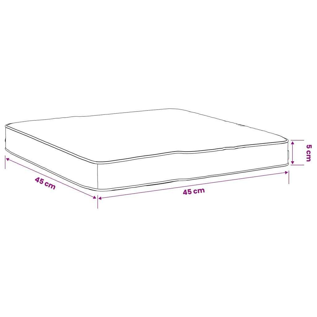 4 Piece Seat Cushions VUGHT 4 Pcs 100percent  Polyester Red