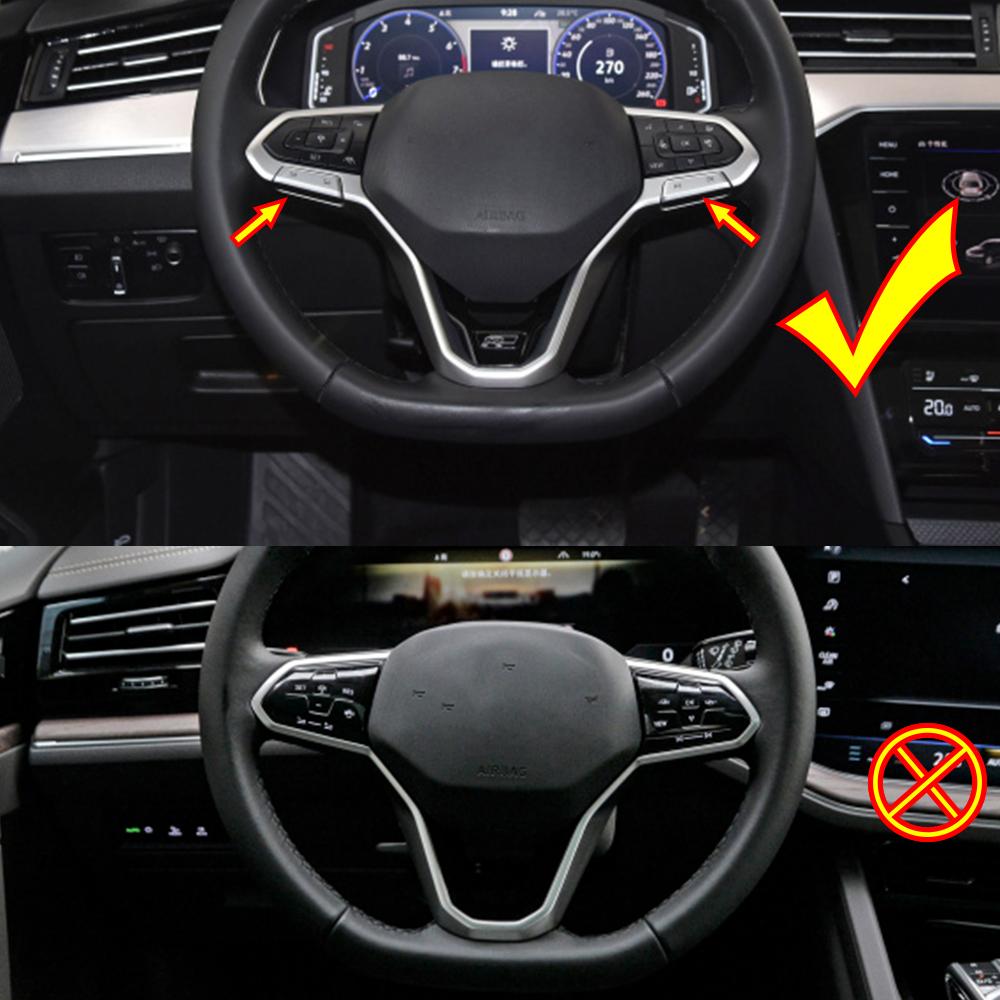 Carbon Για VW Volkswagen Variant Polo Golf Passat Taigo Teramont Atlas Taigun Multivan Διακοσμητικό Πλαίσιο Διακόπτη Τιμονιού Αυτοκινήτου