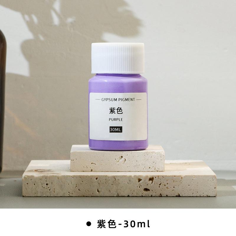 30ml Gipsfarbe Stabile Farbe Nicht leicht verblassend für DIY Handwerksproduktion Duftstein Wanddekoration