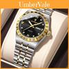 Swiss Waterproof Ladies Watch With Dual Calendar Quartz Movement For Business Women