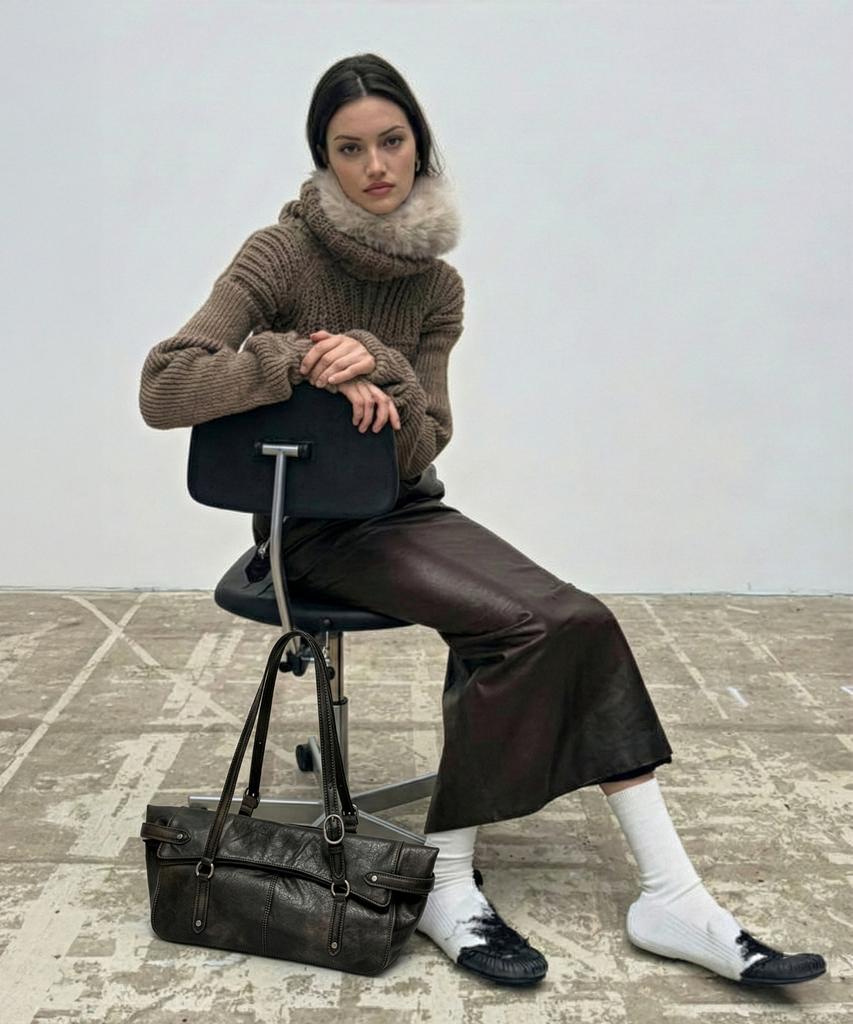 Boil Tale Preza Bag (Vintage Brown)