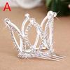 Kids Girls Glitter Crystal Rhinestone Twinkle Princess Crown Tiara Flower Girl Wedding Birthday Prom Hair Accessories Wholesale