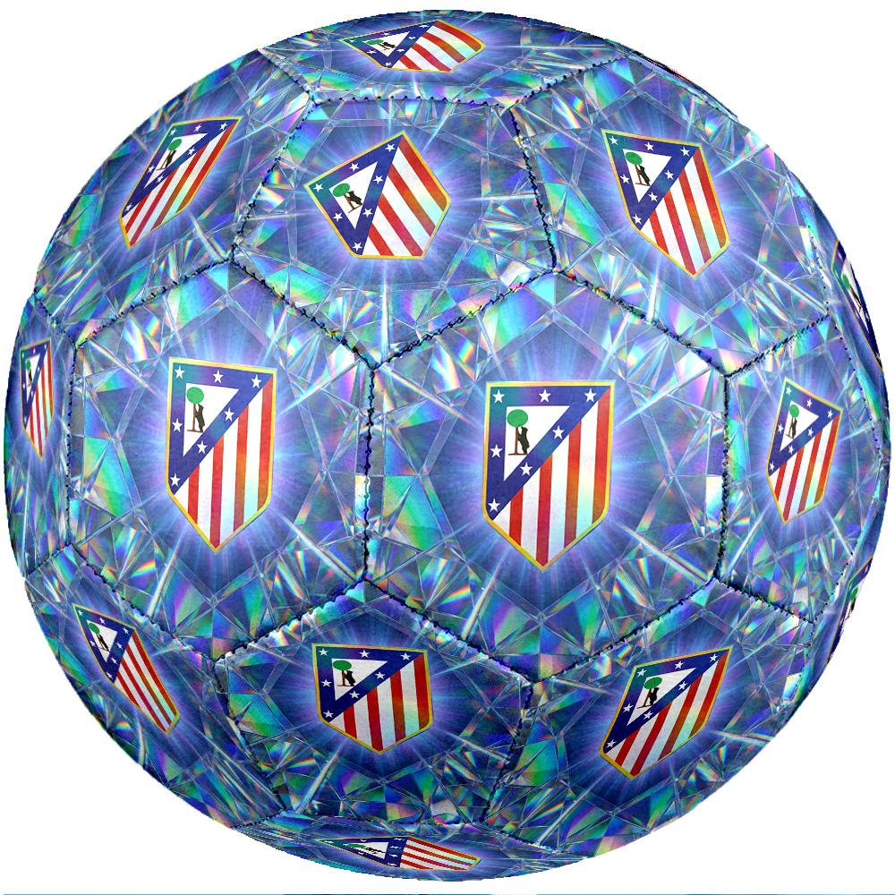 Pallone da calcio Tema Atletico Madrid Taglia 5 Pallone da calcio Tocco Morbido Pallone da calcio per Allenamento Professionale per Sport all'Aperto