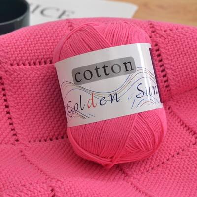 All-cotton Yarn, Cotton Thread, Baby Thread, Pure Cotton Wool Thread, Hand-knitted Diy Crochet Thread for Babies and Children