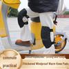 Windproof Waterproof Unisex Motorcycle Knee Pads - Warm, Cold Protection Cover
