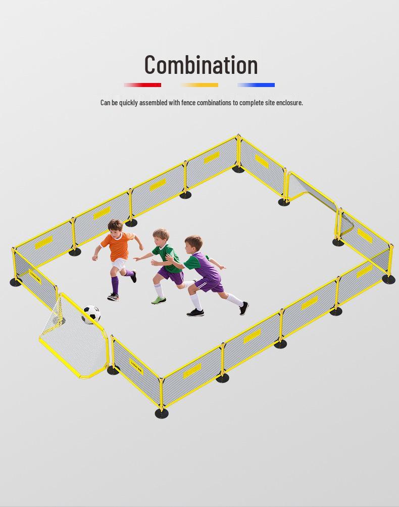 Portable Foldable Football Goal for Kids - Outdoor and Kindergarten Futsal Match Net